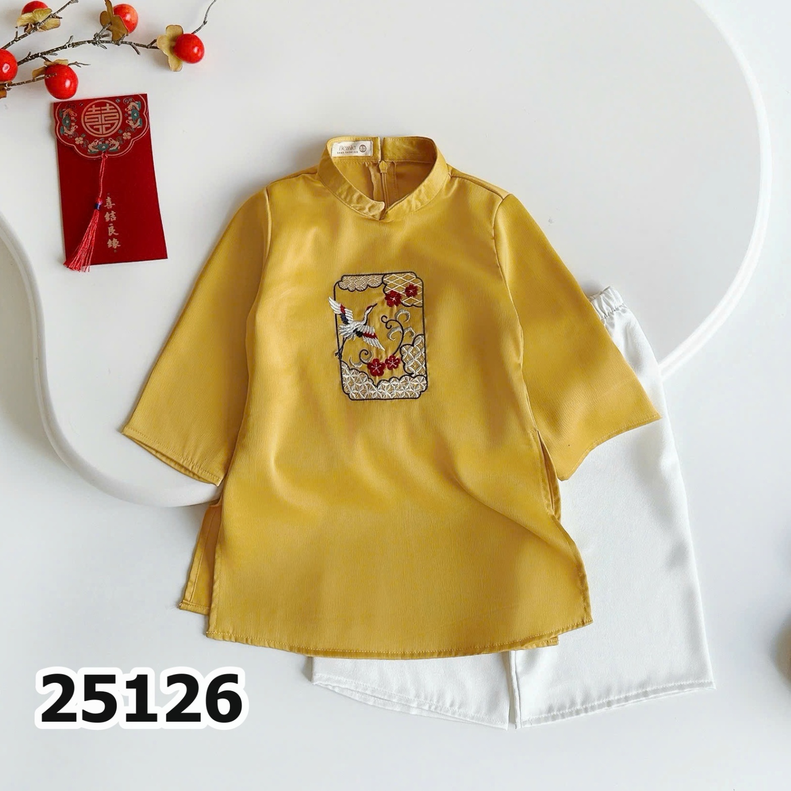 SET ÁO DÀI HẠC 25126