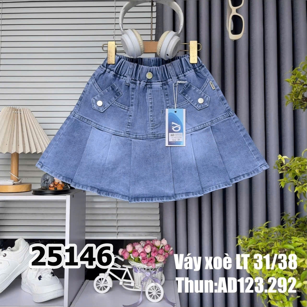 CHÂN VÁY JEAN 31-38 25146