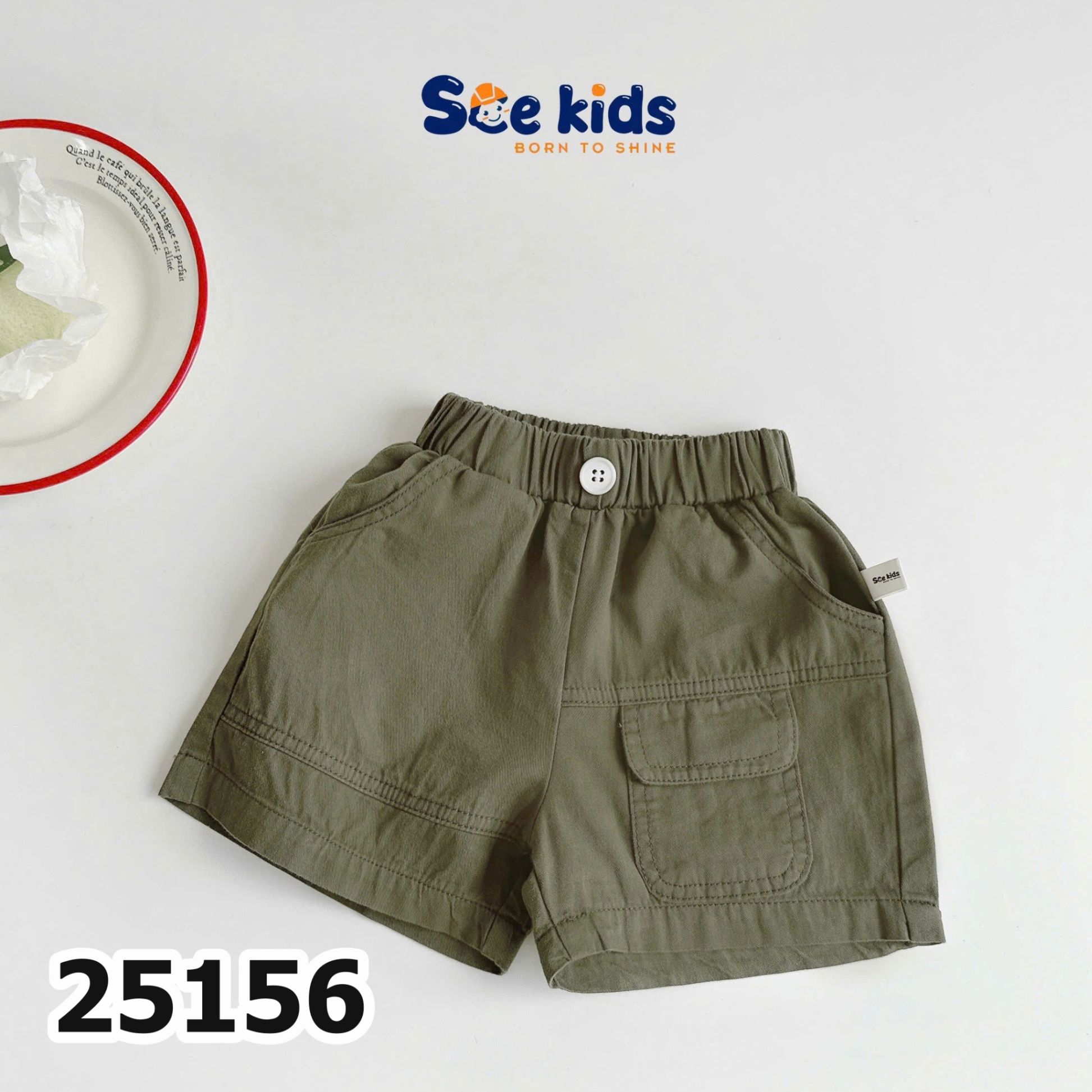 SHORT KAKI TÚI 25156