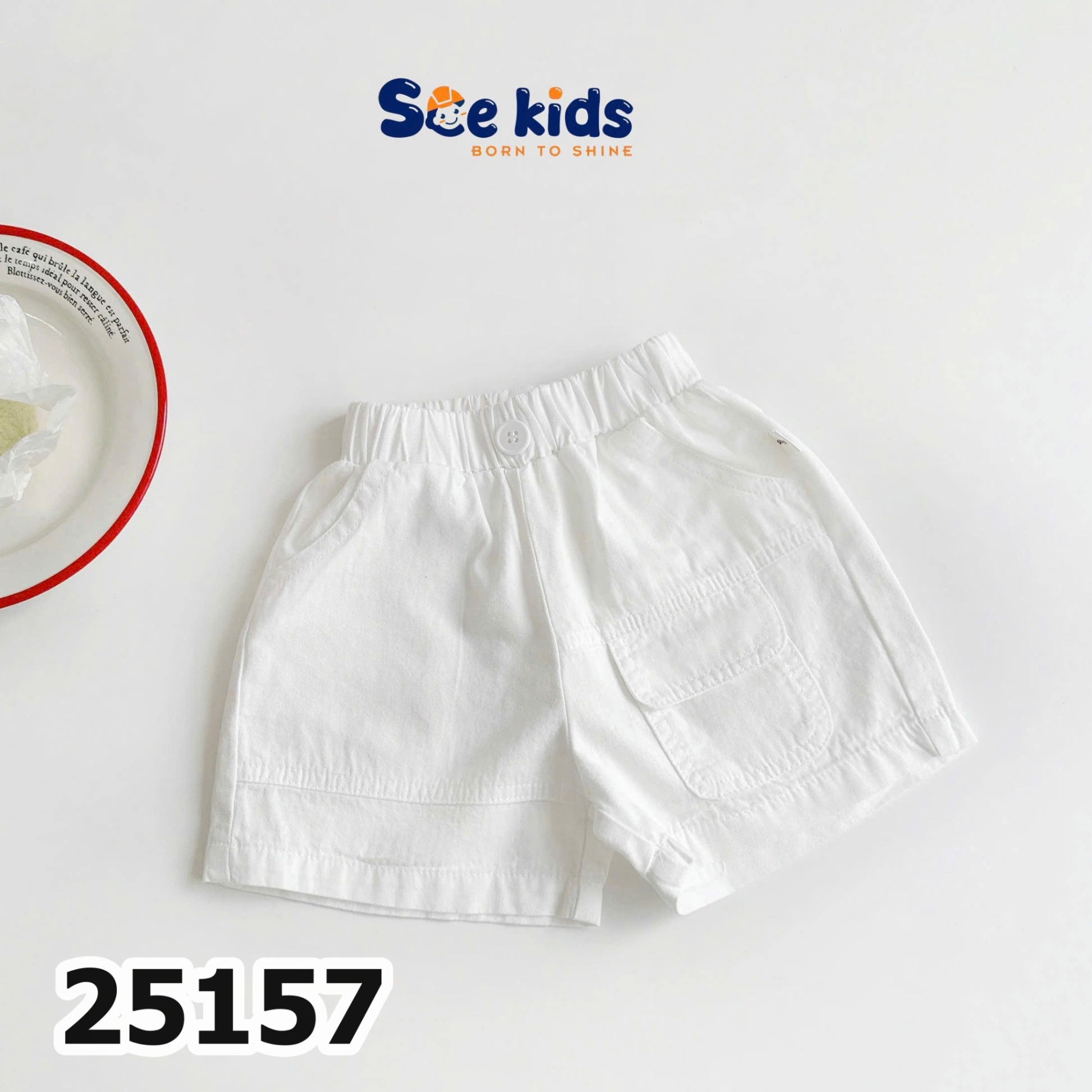 SHORT KAKI TÚI 25157