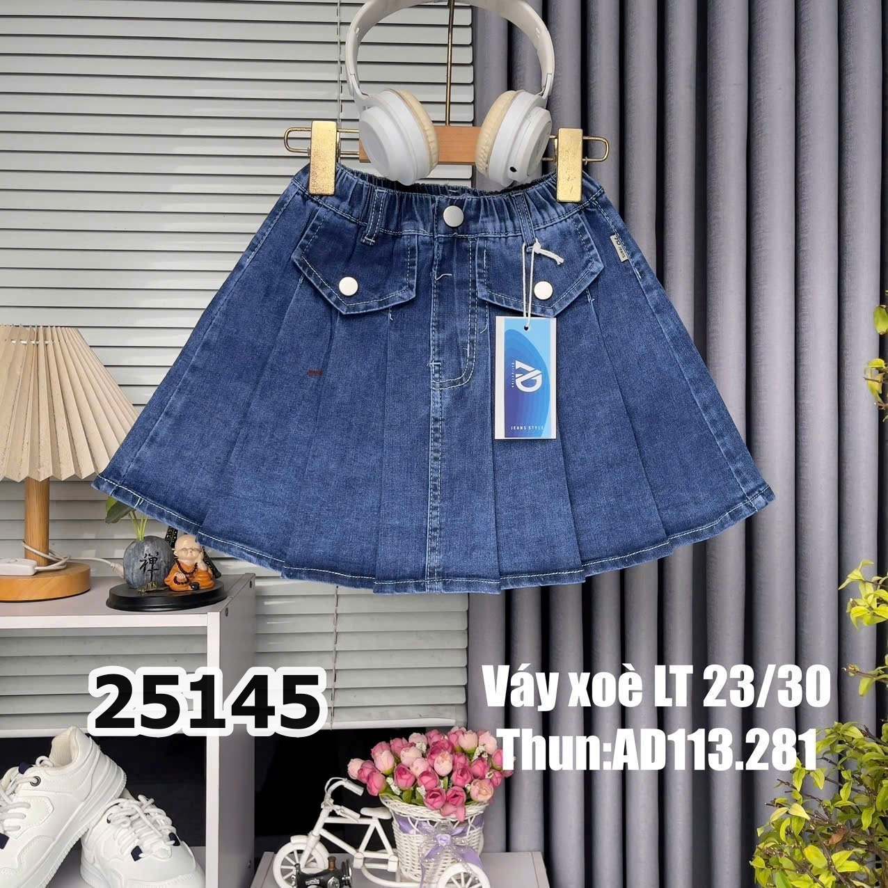 CHÂN VÁY JEAN 23-30 25145