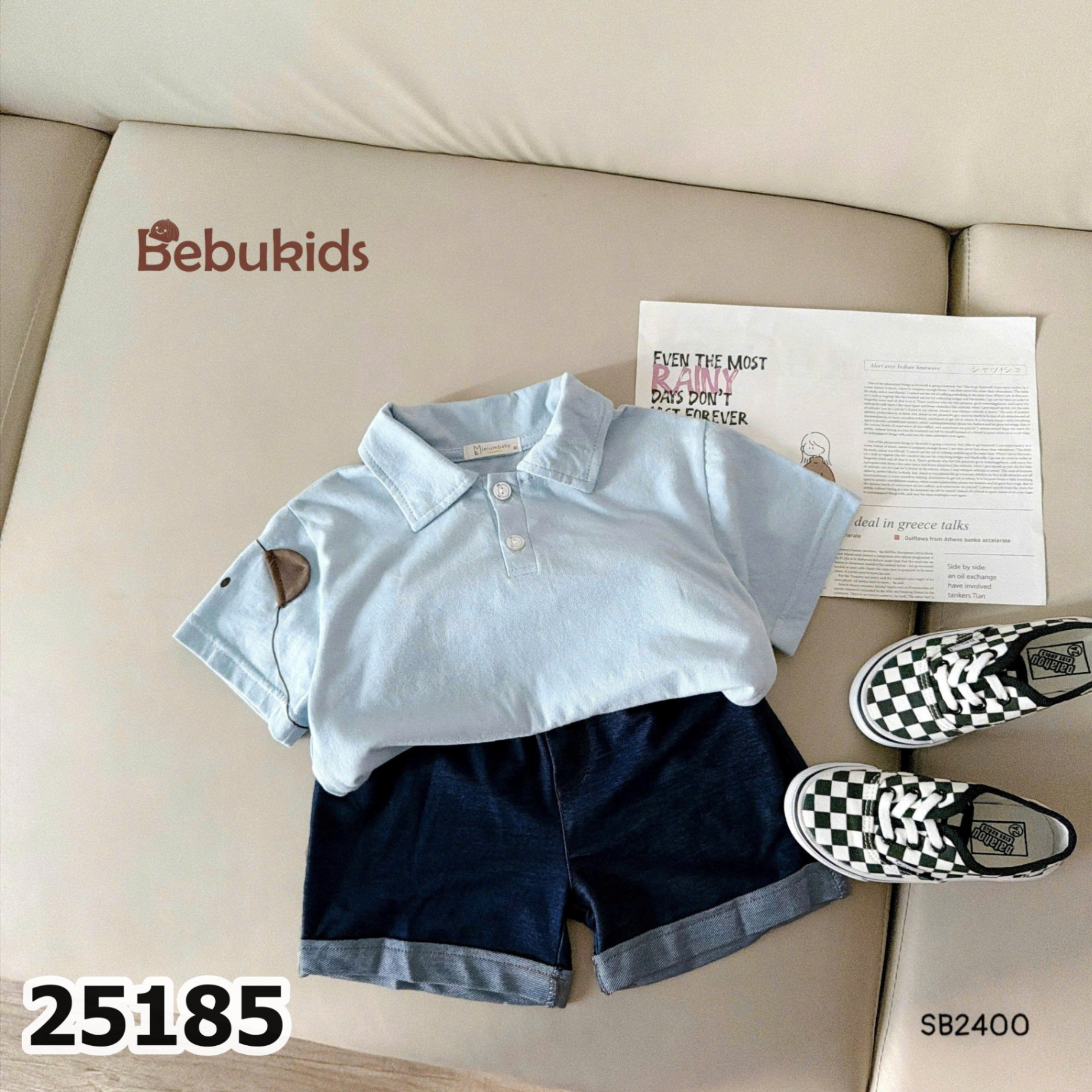 SET POLO XANH 25185