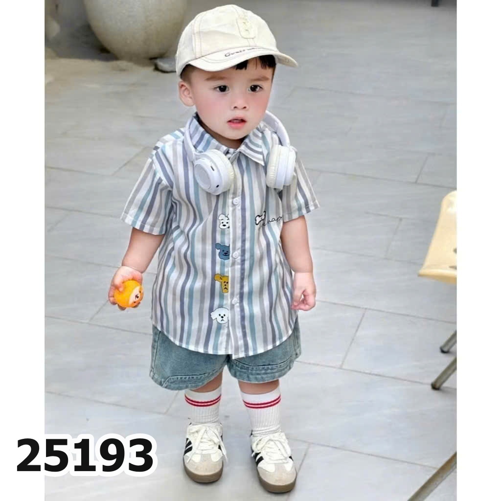 SET SƠ MI SỌC 25193