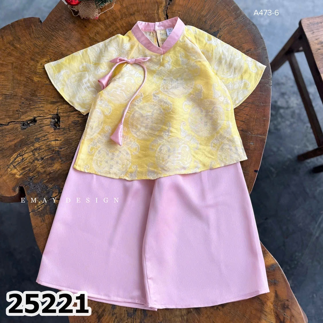 SET LỤA VÀNG 25221