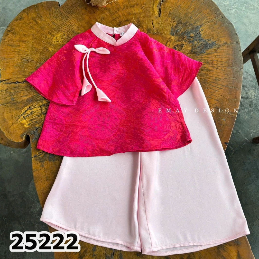 SET LỤA HỒNG 25222