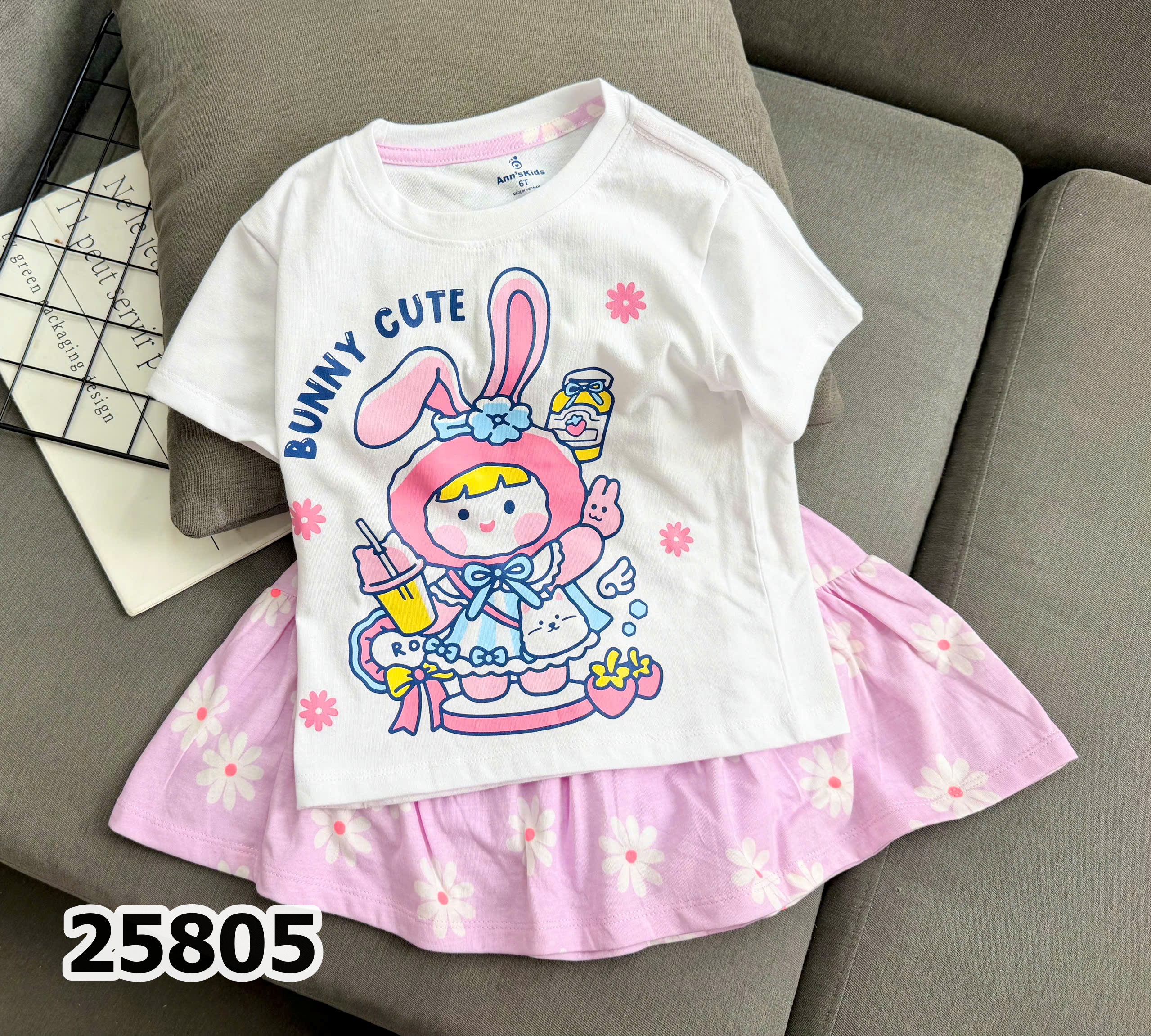 BỘ VÁY HOẠT HÌNH 25805