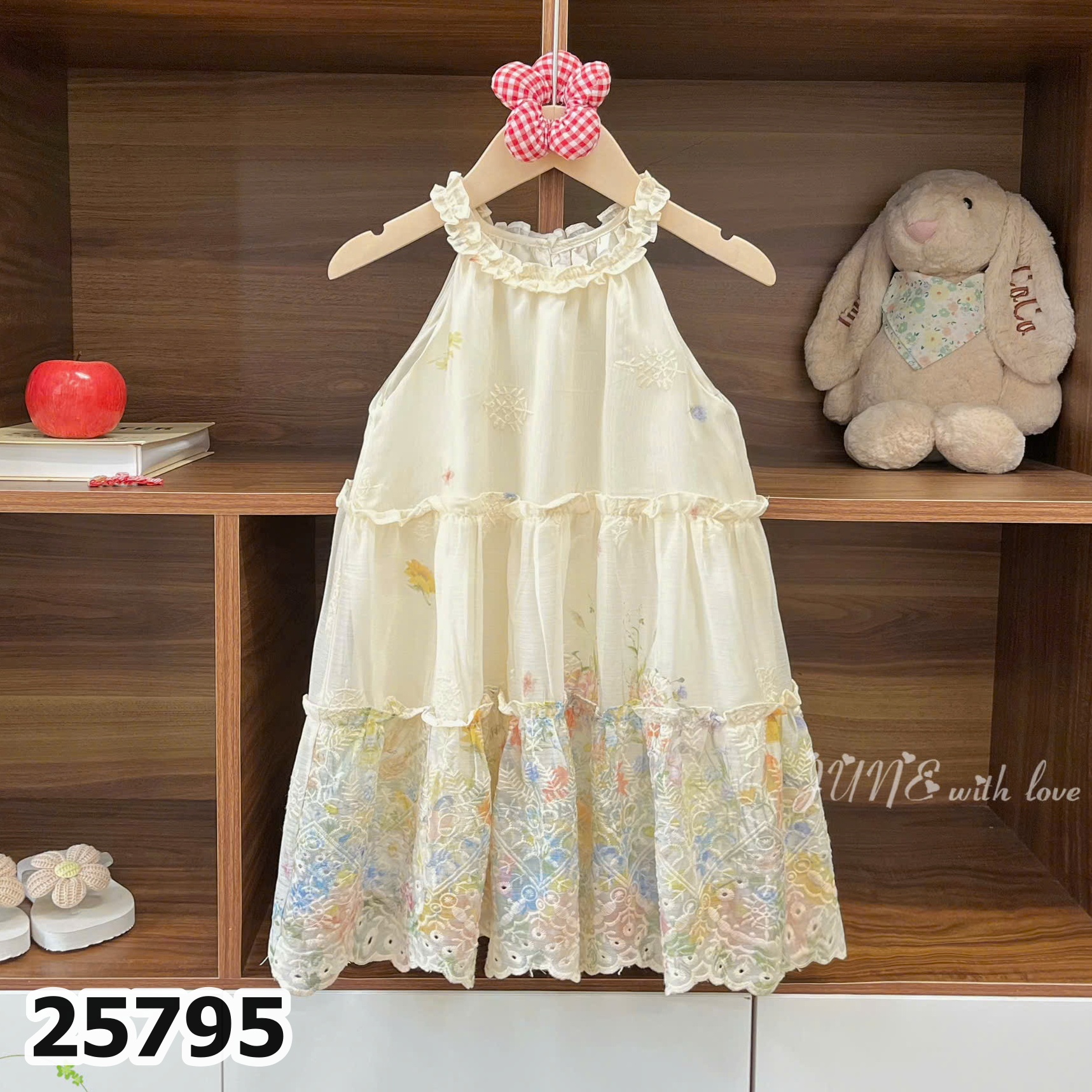 ĐẦM YẾM HOA THÊU 25795