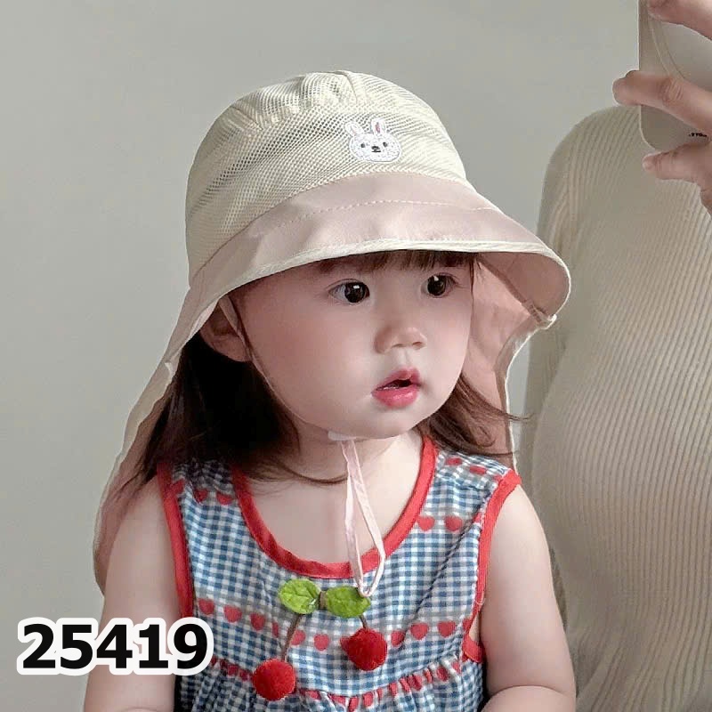 MŨ LƯỚI CHỐNG NẮNG 1-3T 25419