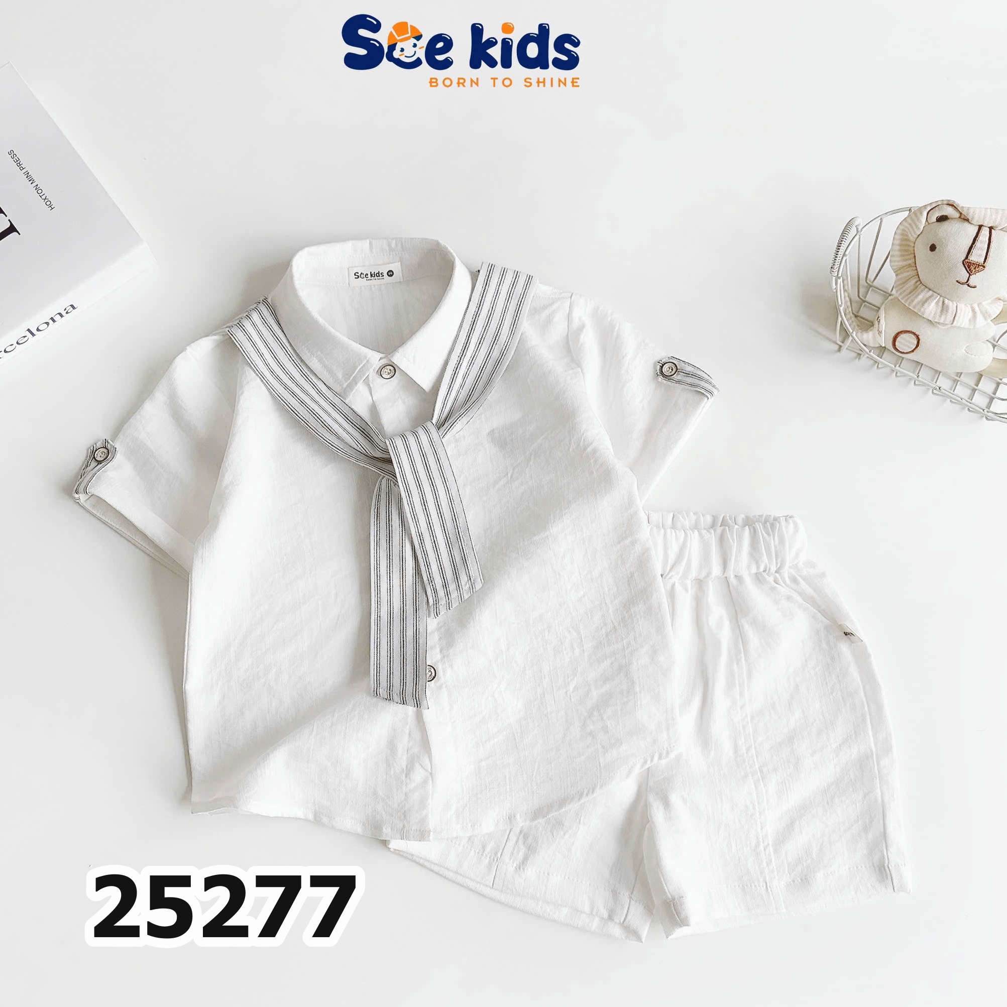 SET LINEN KÈM KHĂN 25277