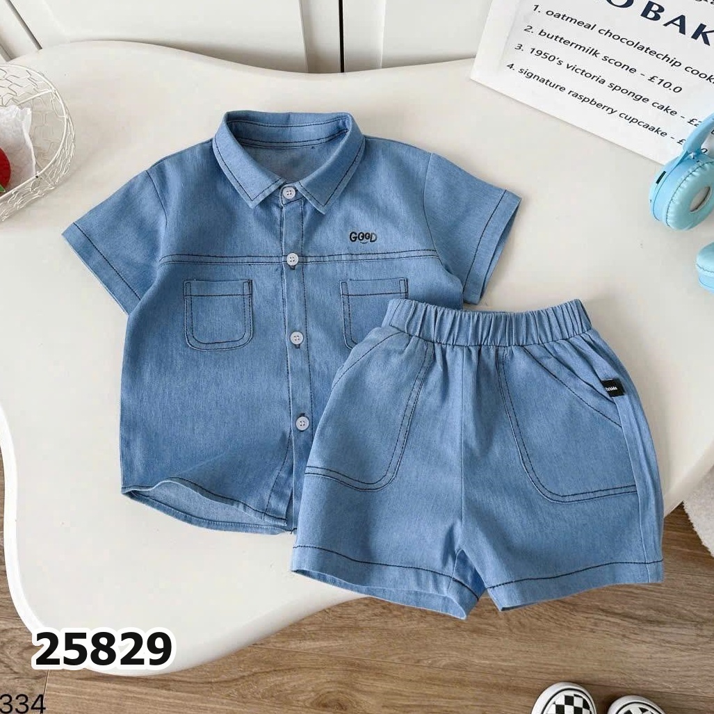 SET SƠ MI DENIM 25829