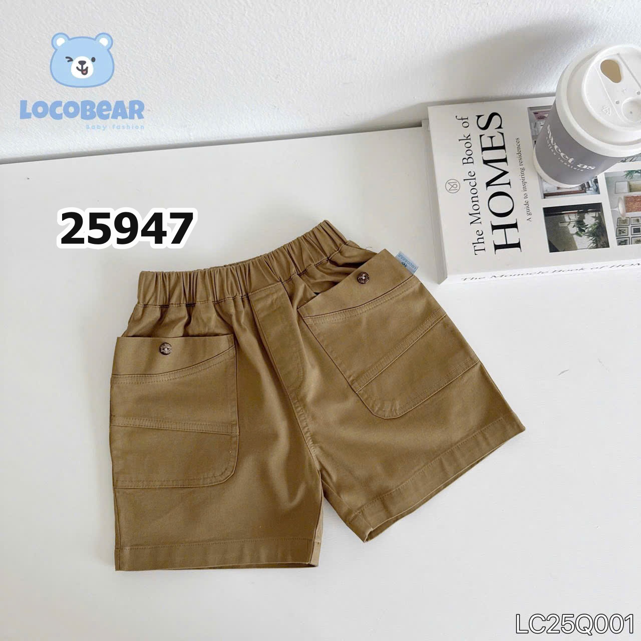 SHORT KAKI TÚI 25947