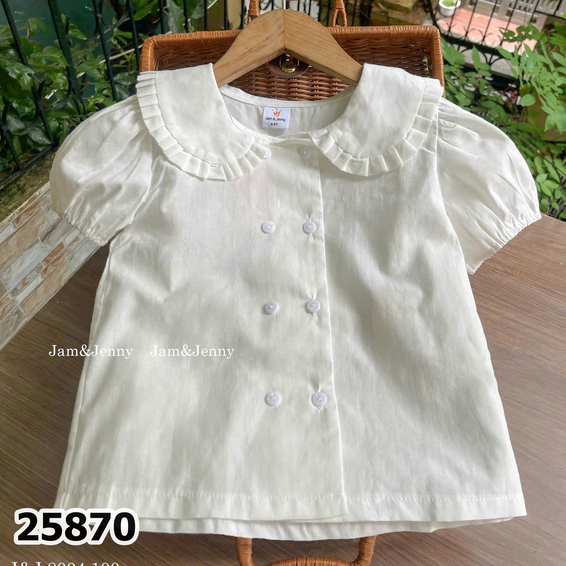 SƠ MI CỔ SEN 25870