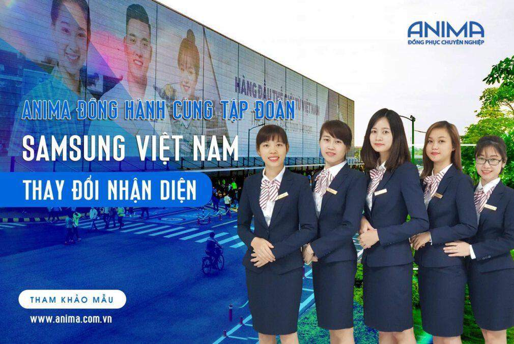 ANIMA đồng hành cùng tập đoàn Samsung Việt Nam thay đổi nhận diện