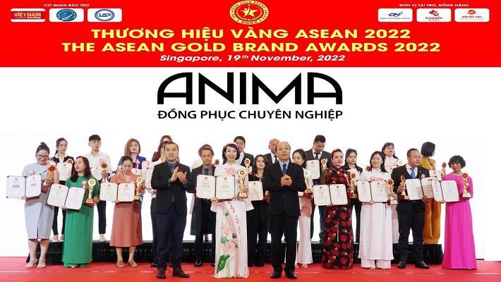 Anima lọt vào top thương hiệu vàng Asean