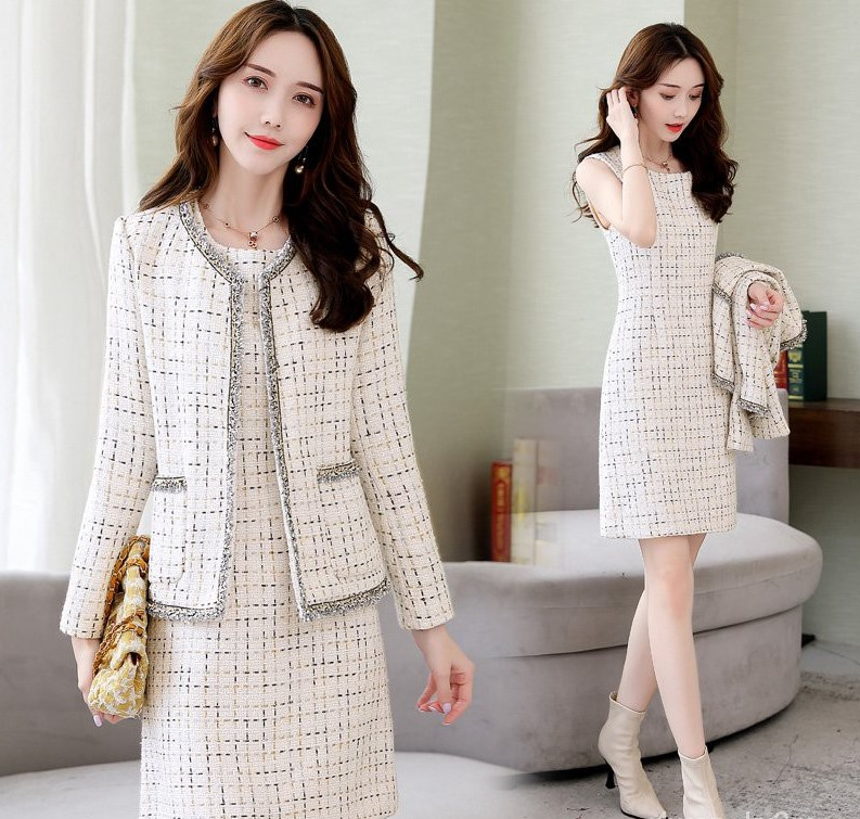 Dạ Tweed - chất liệu vải may vest nữ đẹp