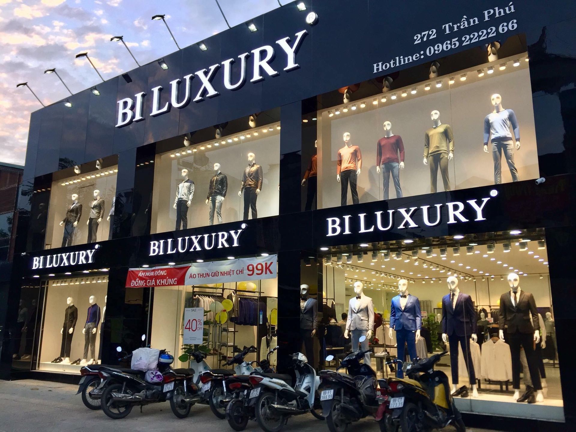 Biluxury đã xác định mình là một trong những thương hiệu thời trang nam tiên phong