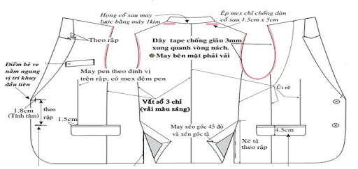 Chuẩn bị vải và các vật liệu cần thiết