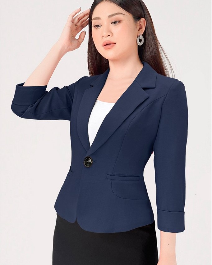 Mẫu vest nữ một cúc