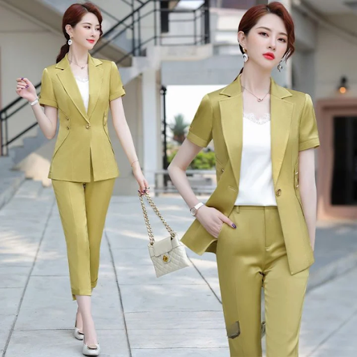 Áo vest cộc tay chất liệu lụa Satin