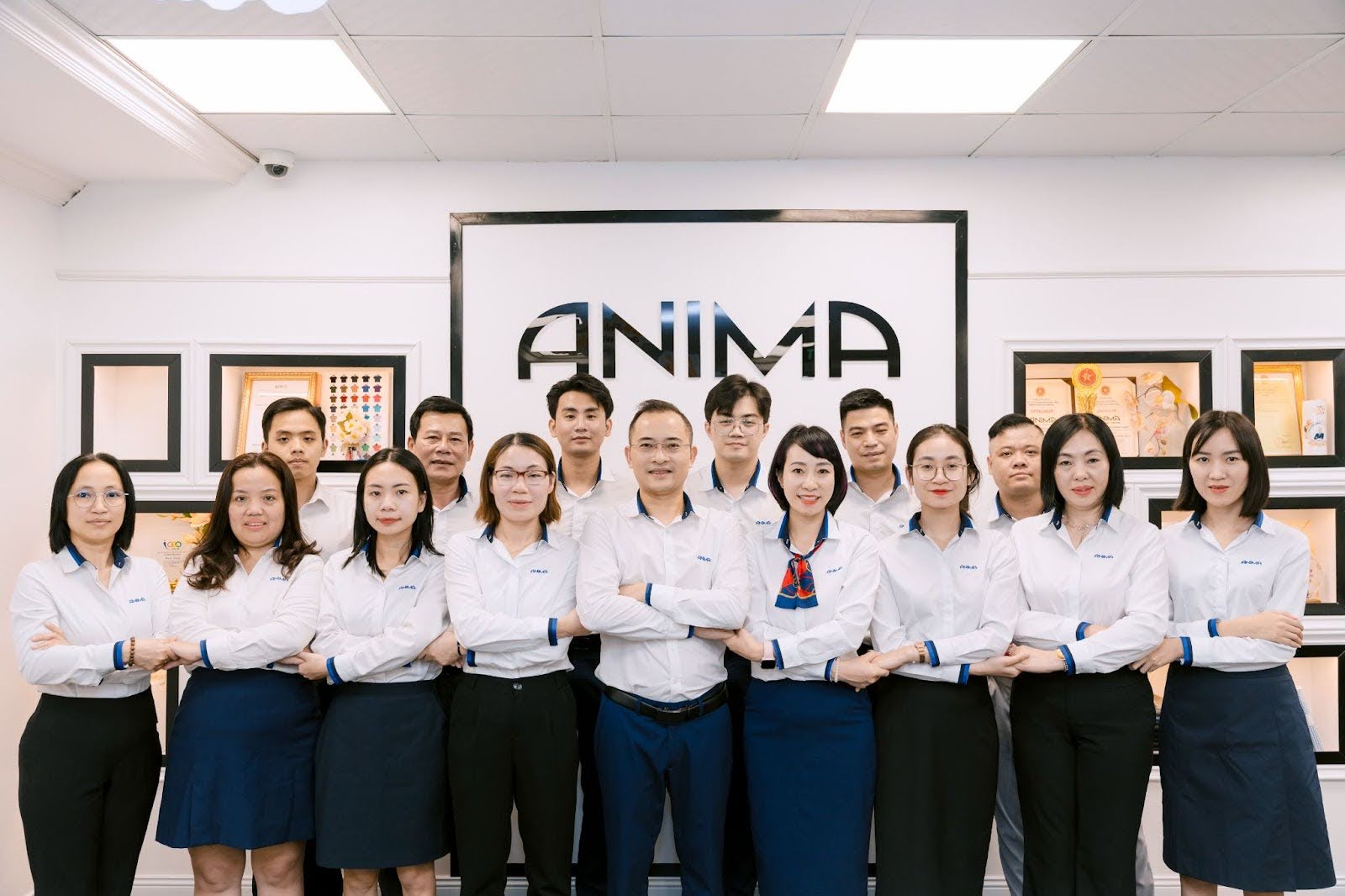 Đội ngũ nhân viên của Anima