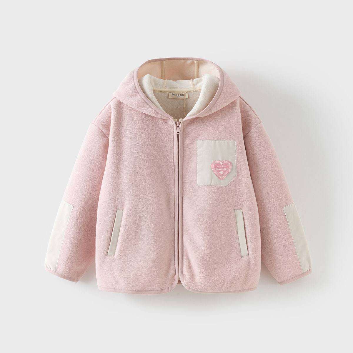 Áo Khoác Lông Cừu (Fleece) Có Mũ cho Bé - Ấm áp, Mềm mại, Dễ thương DK3242172