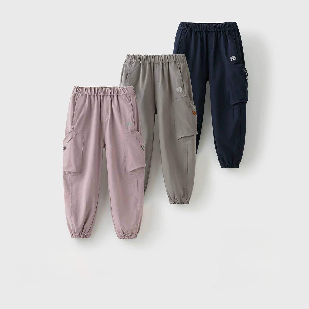 Quần dài trẻ em dáng jogger nhanh khô Dave bella DB3253555