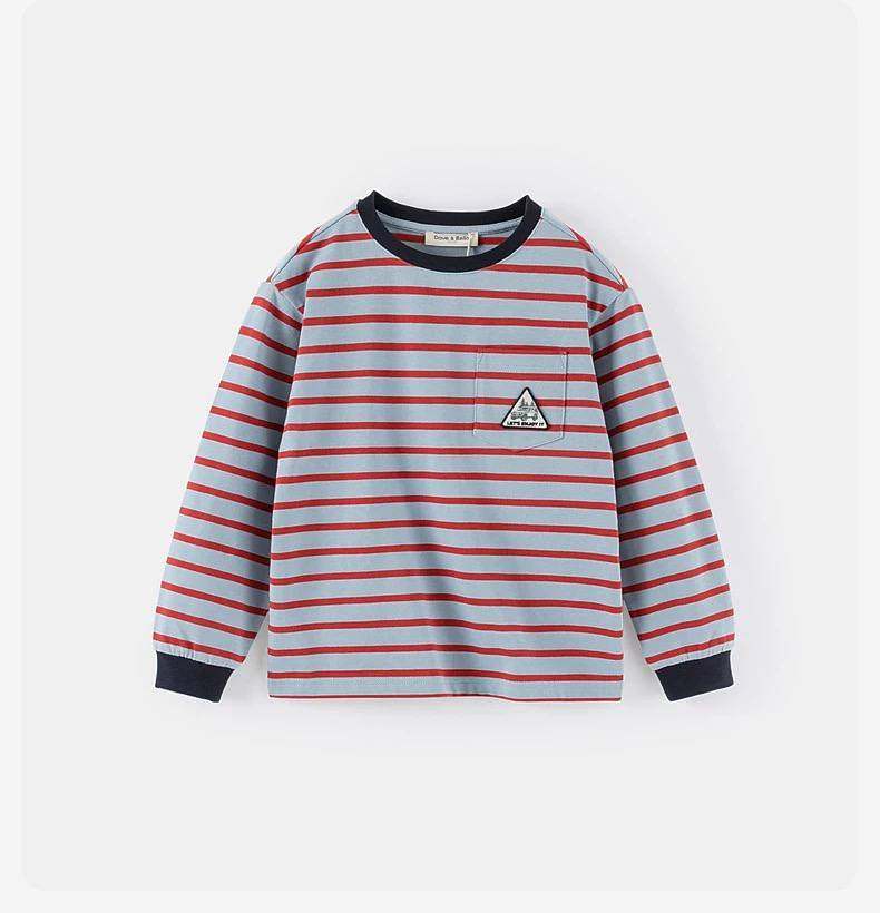 Áo thun dài tay sọc cho bé – cotton mềm, thoáng, form rộng DB4254911