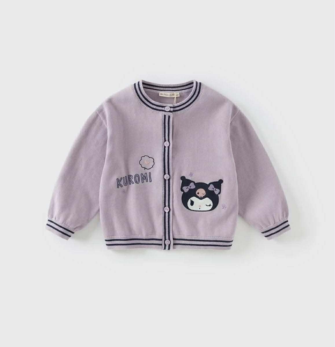 Áo Cardigan Kuromi tím DB1250023