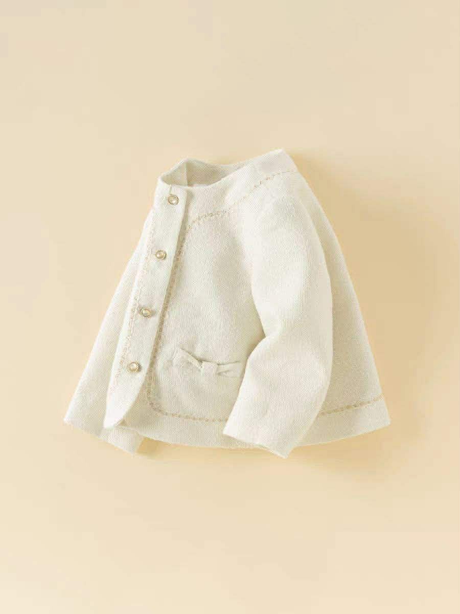 Áo khoác bé gái phong cách tiểu thư (Chanel) Dave & Bella DB1260585