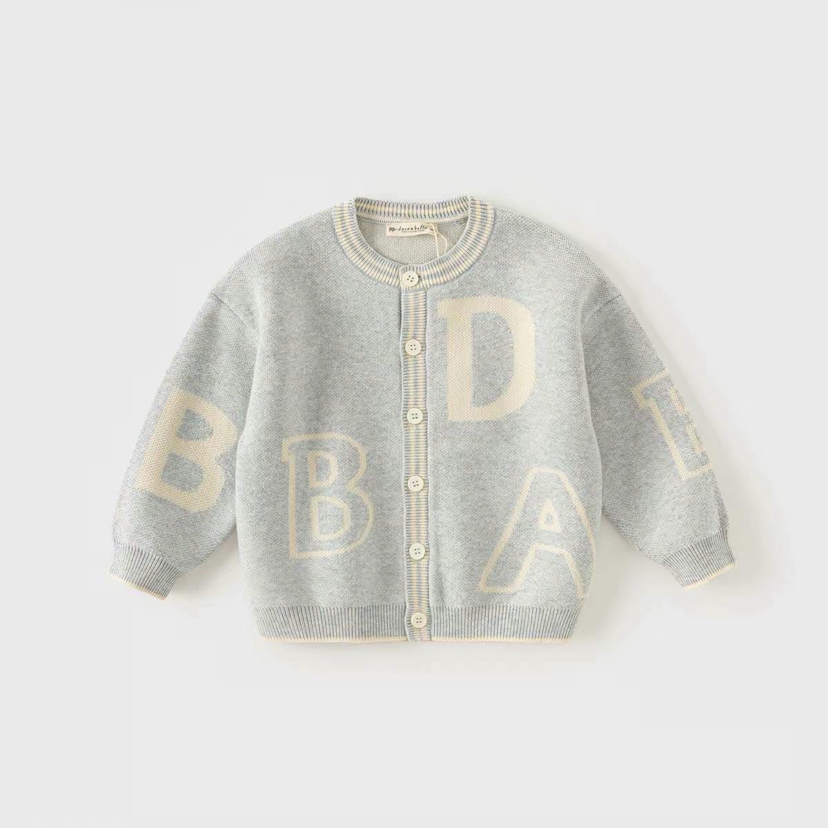 Áo khoác len cardigan xám DB3241958