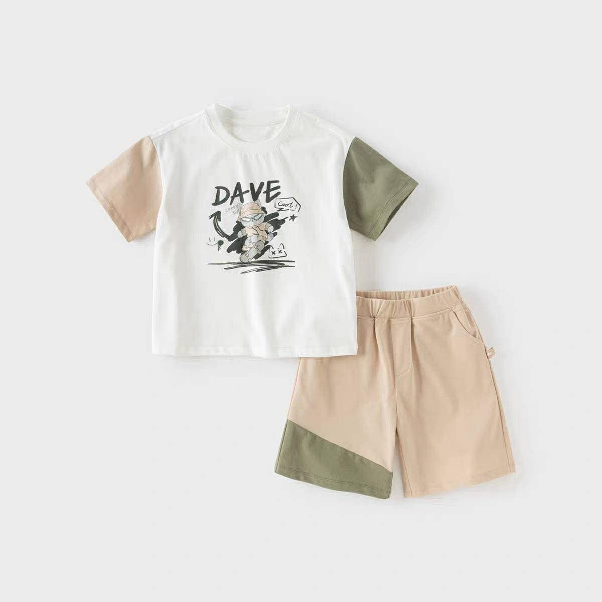 Áo polo chữ Dave Bella DB2261599