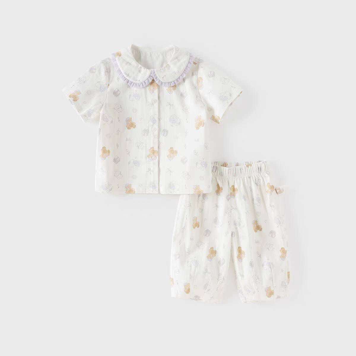 Bộ cotton ngủ bé gái DB2262227