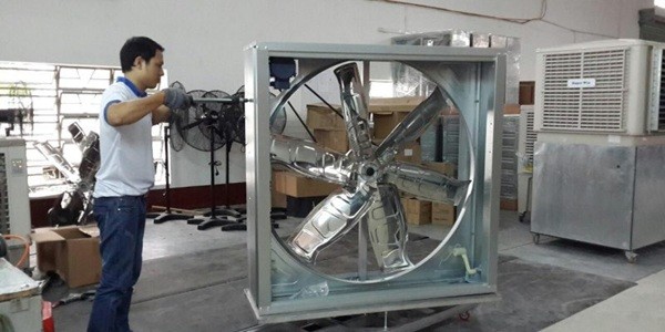 Cách lắp quạt thông gió công nghiệp đúng kỹ thuật, hiệu quả