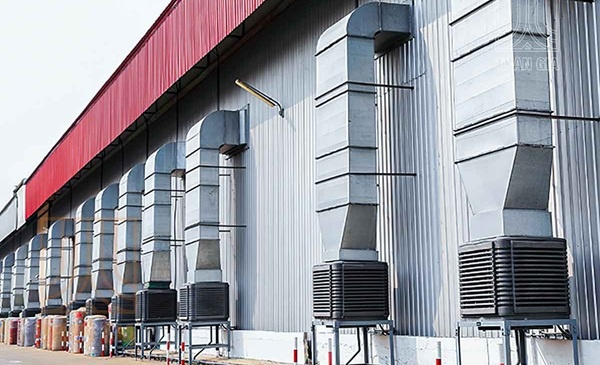 Máy làm mát nhà xưởng không đủ mạnh: Nguyên nhân, cách khắc phục