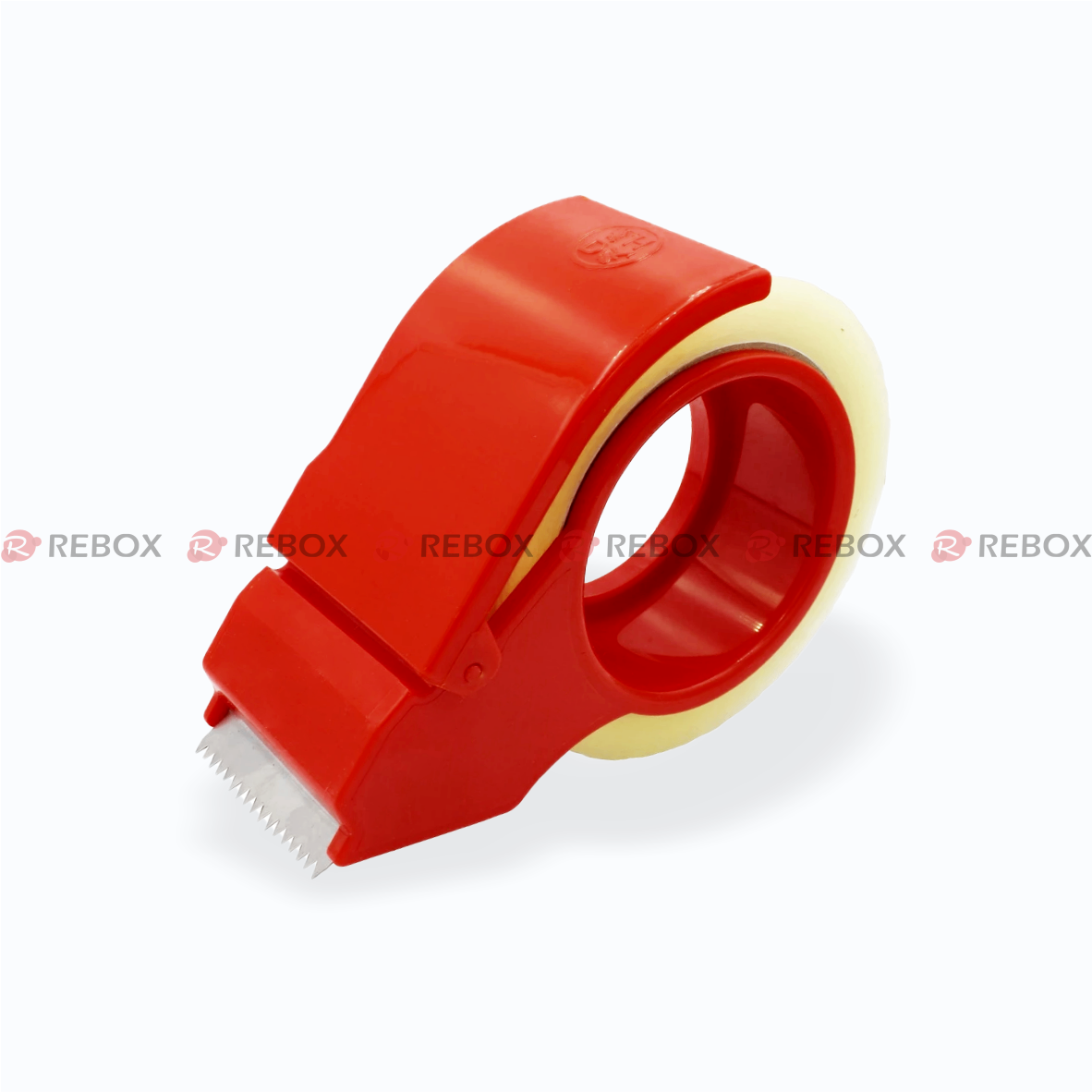 RDC01N - Dao cắt băng keo - Nhựa - Khổ 5cm x 100yard - Đỏ