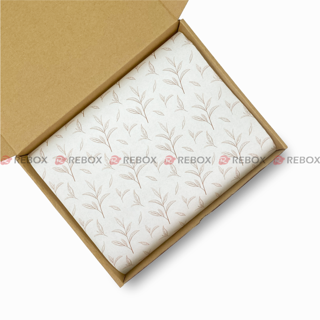 RMGPI02 - Giấy tấm Pelure gói hàng in hoạ tiết - 40x60 cm