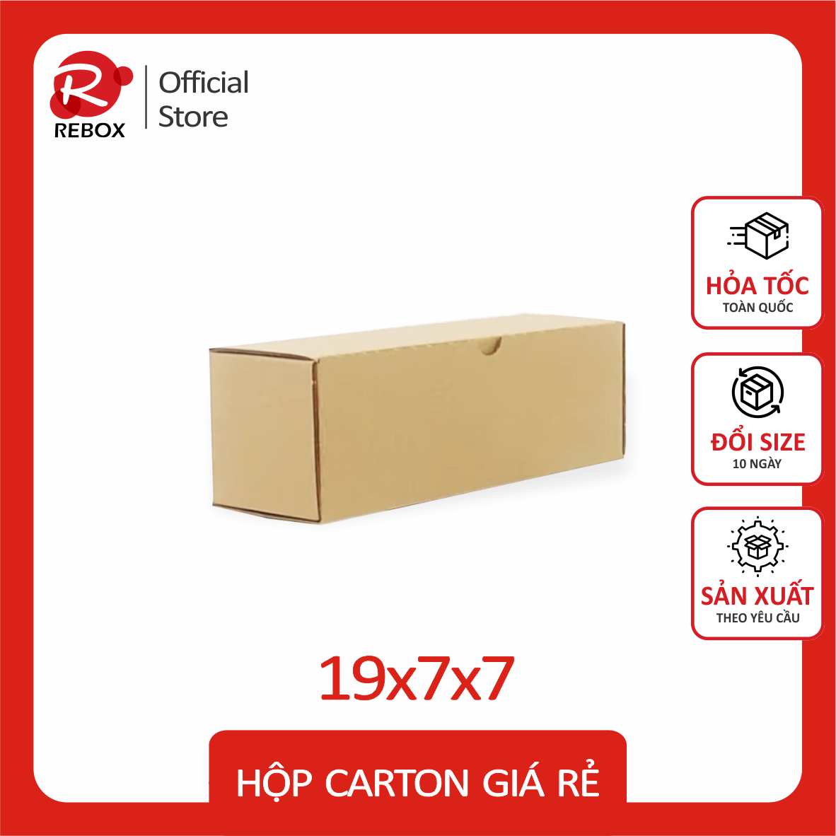 RMC01 - Hộp cao - 19x7x7 cm
