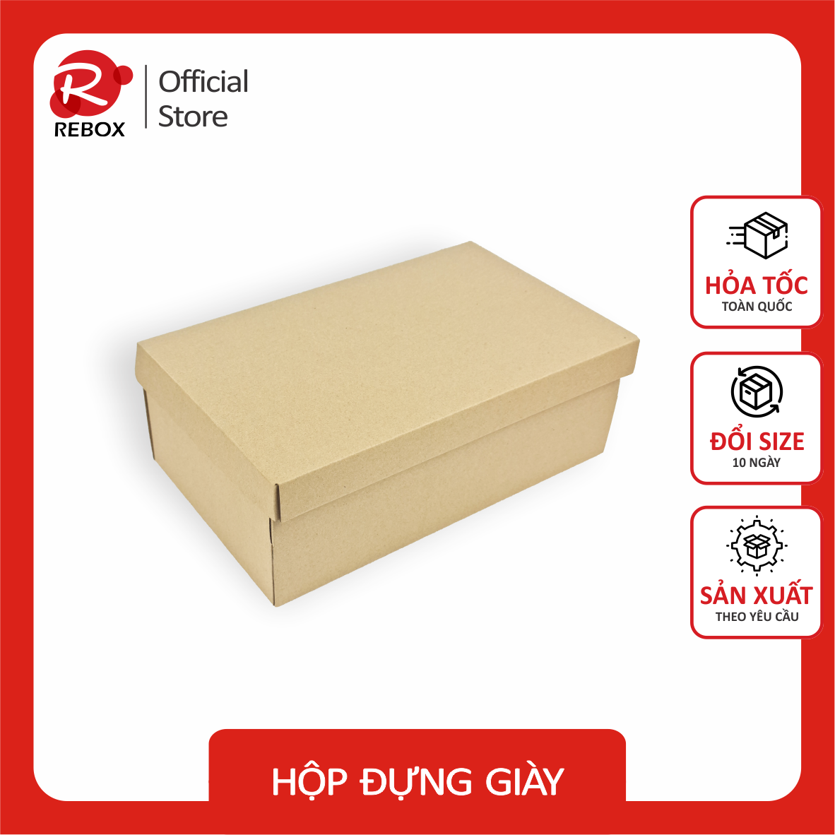RMGI1 - Hộp giày - 33x20x12.5 cm