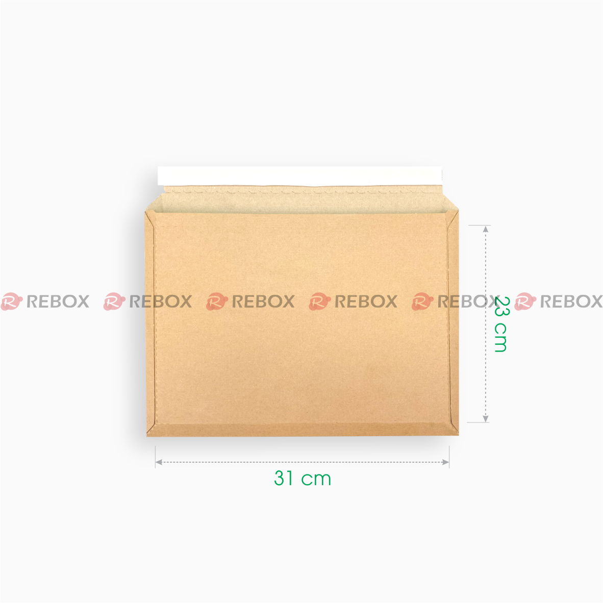 RMPB5 - Phong bì giấy carton - Nâu - 31x23 cm - v2