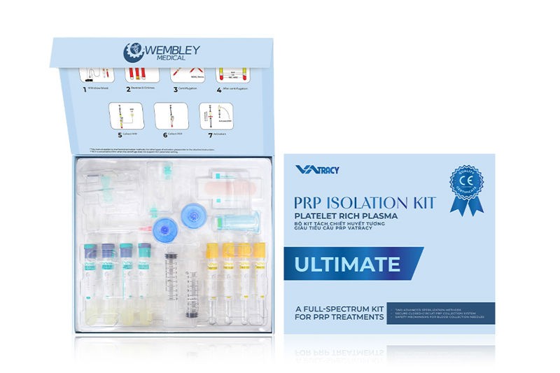 ULTIMATE KIT - Bộ Kit Tách chiết Huyết tương giàu tiểu cầu PRP VATRACY