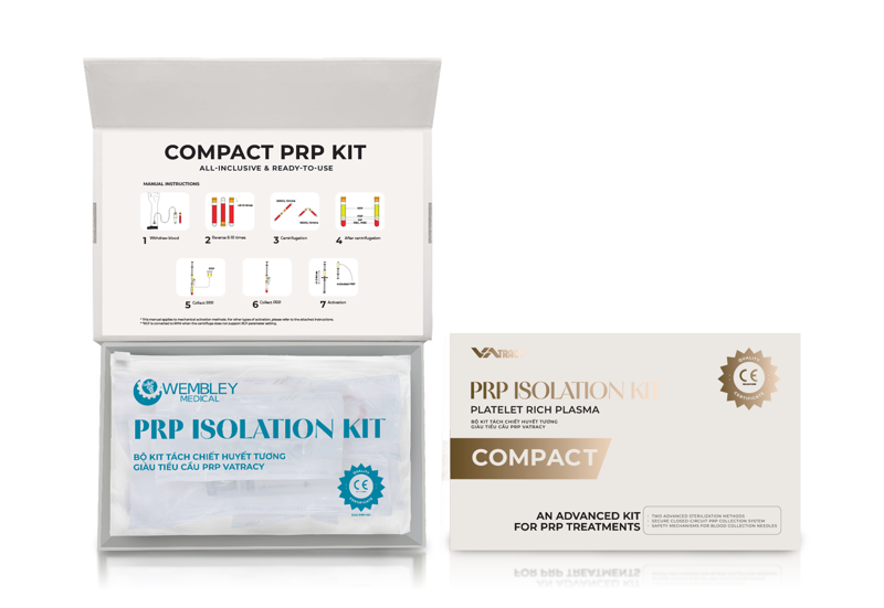 COMPACT KIT - Bộ Kit Tách chiết Huyết tương giàu tiểu cầu PRP VATRACY