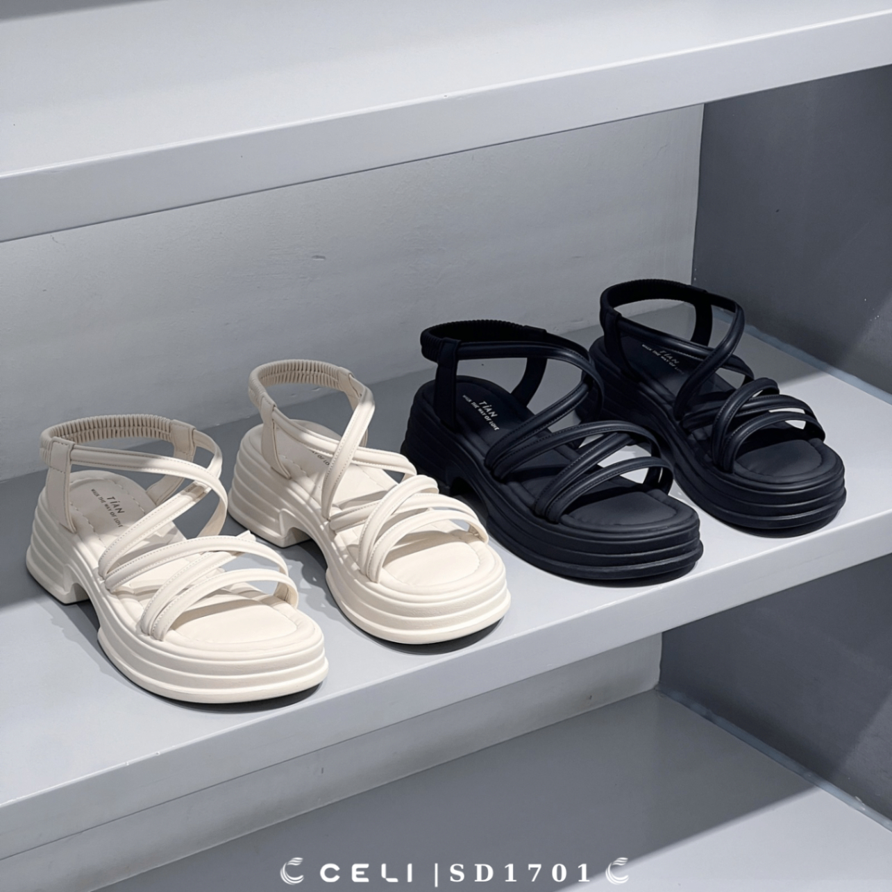 Sandal da trơn GV5 SD1701