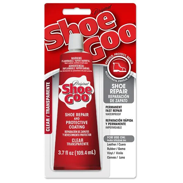 SHOEGOO SHOE REPAIR TUBE CLEAR 109ML