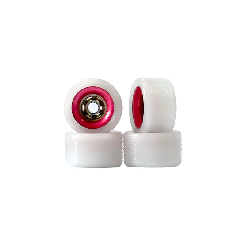 Bánh Xe Ván Trượt Ngón Tay DSG - POM M1 - 8.3*4.9 - White/Pink