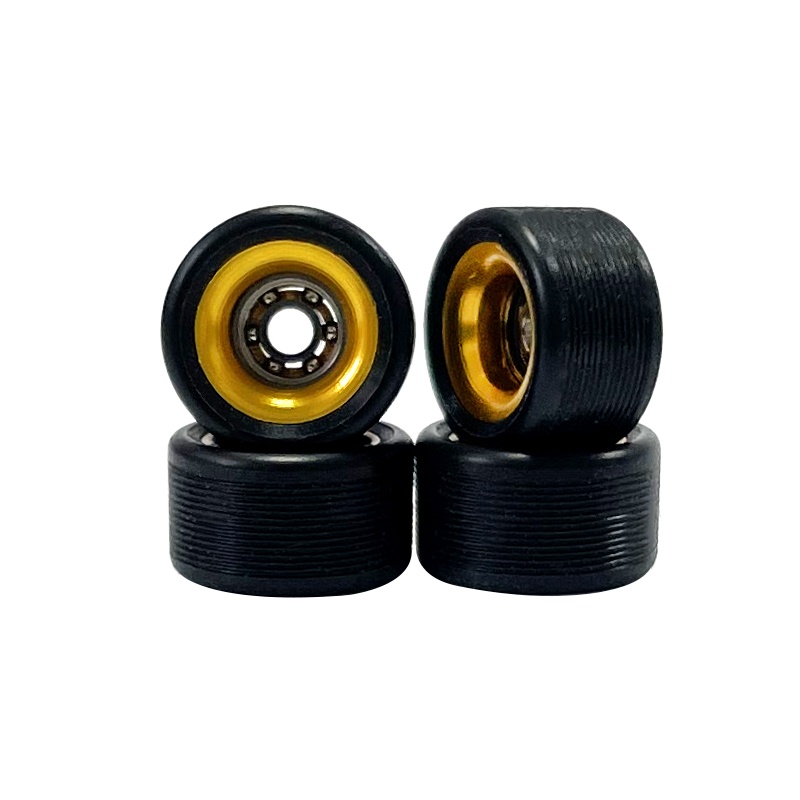 Bánh Xe Ván Trượt Ngón Tay DSG - POM M1 - 8.3*4.9 - Black/Yellow