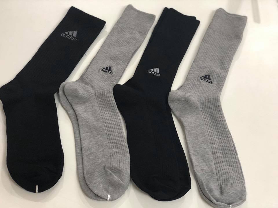 Tất nam cổ dài Adidas xịn (mã 0085)