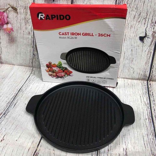 Vỉ nướng chống dính dùng cho bếp từ Rapido 24cm (mã 0314)