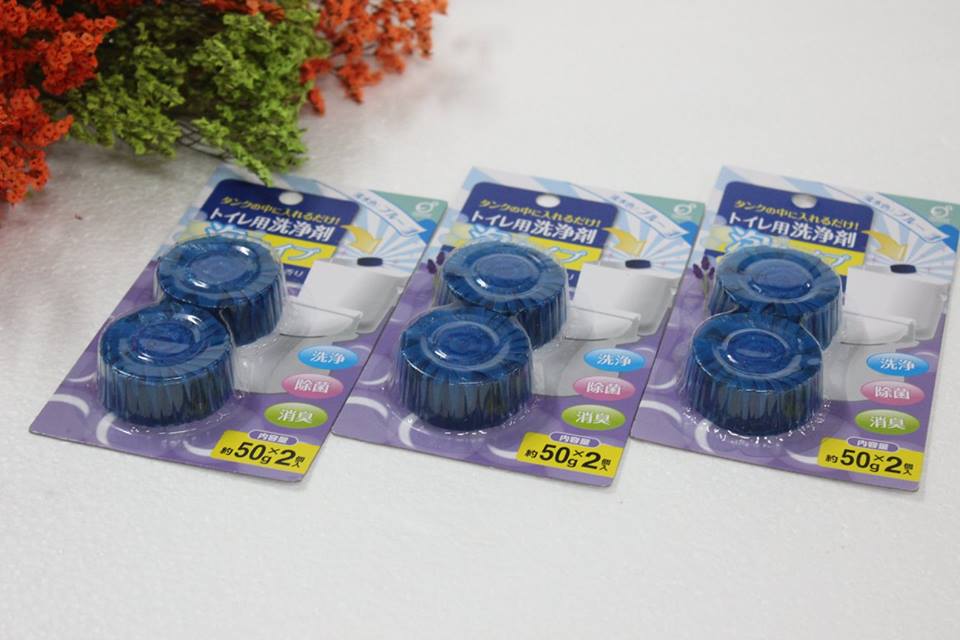 Set 2 viên thả bồn cầu hương lavender (mã 0702)