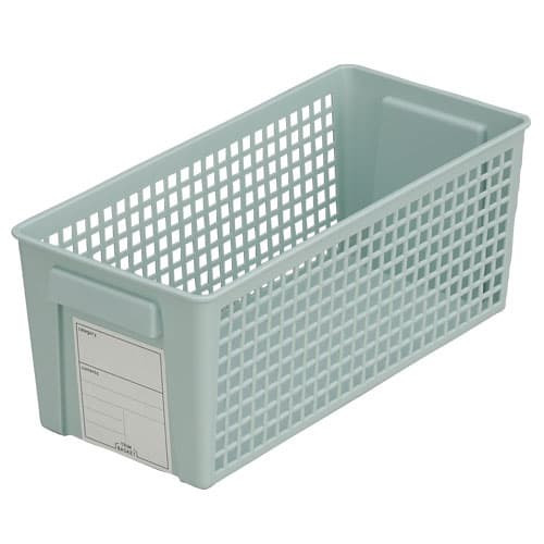 Giỏ đựng đồ đa năng dáng dài màu xanh (mã 0638)