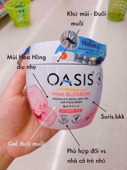 Sáp thơm chống muỗi Oasis (mã 0979)